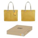 Uniq Hava Rpet Fabric laptop táska, (max 16") kanárisárga