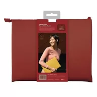 Uniq Lyon Fabric laptop tok, (max 14") piros