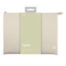Uniq Lyon Fabric laptop tok, (max 14") bézs
