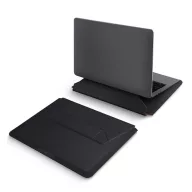   Uniq Oslo Laptop táska kihajtható kártyatartóval, ( max 14") fekete