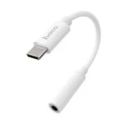 Hoco LS30 USB-C - 3,5mm Jack átalakító, fehér