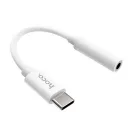 Hoco LS30 USB-C - 3,5mm Jack átalakító, fehér