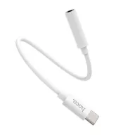 Hoco LS30 USB-C - 3,5mm Jack átalakító, fehér