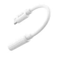 Hoco LS30 USB-C - 3,5mm Jack átalakító, fehér