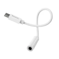 Hoco LS30 USB-C - 3,5mm Jack átalakító, fehér