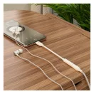 Hoco LS30 USB-C - 3,5mm Jack átalakító, fehér