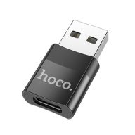 Hoco UA17 OTG adapter USB-A - USB-C, fekete