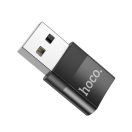 Hoco UA17 OTG adapter USB-A - USB-C, fekete