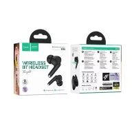 Hoco EQ2 TWS Thought True bluetooth headset, fekete