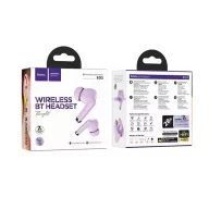 Hoco EQ2 TWS Thought True bluetooth headset, lila