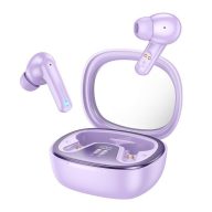 Hoco EQ6 TWS Shadow bluetooth headset, lila