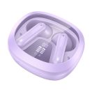 Hoco EQ6 TWS Shadow bluetooth headset, lila