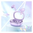 Hoco EQ6 TWS Shadow bluetooth headset, lila
