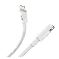   Hoco X56 USB-C / Lightning töltő- és adatkábel, 20W, 1m, fehér