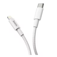   Hoco X56 USB-C / Lightning töltő- és adatkábel, 20W, 1m, fehér