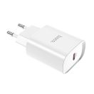 Hoco N14 hálózati tőltő adapter USB-C, PD, 20W, fehér