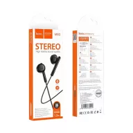   Hoco M93 vezetékes headset hangerőszabályzóval, 3,5mm Jack, fekete