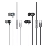 Hoco M122 Power vezetékes headset, Type C, fekete
