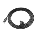 Hoco L14 vezetékes mikrofon mobiltelefonhoz, Type C, fekete