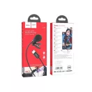 Hoco L14 vezetékes mikrofon mobiltelefonhoz, Type C, fekete