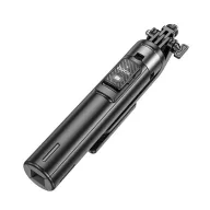   Hoco K21 selfie bot / tripod telefonhoz és fényképezőgéphez + távirányító, fekete