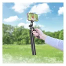 Hoco K19 Soul extra hosszú selfie bot, kinyitható lábakkal, távirányítóval, fekete