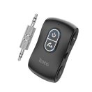 Hoco E73 Pro Journey AUX FM transzmitter, fekete