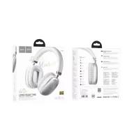 Hoco W35 vezeték nélküli bluetooth fejhallgató, ezüst