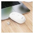 Hoco GM14 Platinium vezeték nélküli egér, 2,4G, fehér