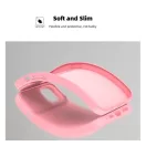 Slide Samsung A35 5G, kameravédős szilikon tok, rózsaszín