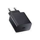 Blue Star hálózati töltő USB-C + 3A PD, 25W, QC 4.0 funkció, fekete