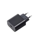 Blue Star hálózati töltő USB-C + 3A PD, 25W, QC 4.0 funkció, fekete