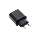 Blue Star hálózati töltő USB-C + 3A PD, 25W, QC 4.0 funkció, fekete