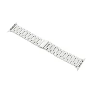 Forcell FA10 Apple Watch 42/44/45/49mm fém szíj, ezüst