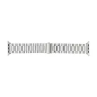 Forcell FA10 Apple Watch 42/44/45/49mm fém szíj, ezüst