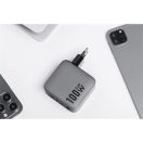Forcell hálózati gyorstöltő 3xUSB-C + USB-A, PD + QC 4.0, 4A, 100W, kék