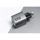 Forcell hálózati gyorstöltő USB-C + USB-A, PD + QC 4.0, 3A, 33W, kék