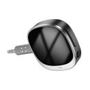 Hoco E80 AUX-Bluetooth adapter kijelzővel, fekete