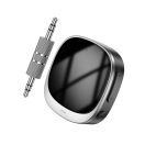 Hoco E80 AUX-Bluetooth adapter kijelzővel, fekete