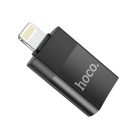 Hoco UA17 OTG adapter USB-A-Lightning, fekete