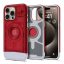 Spigen Classic C1 MagFit Apple iPhone 15 Pro tok, MagSafe, piros