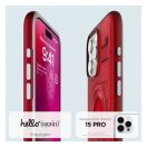 Spigen Classic C1 MagFit Apple iPhone 15 Pro tok, MagSafe, piros