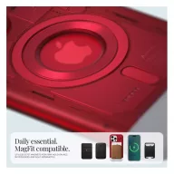   Spigen Classic C1 MagFit Apple iPhone 15 Pro tok, MagSafe, piros