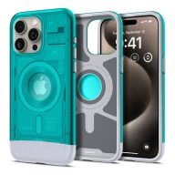   Spigen Classic C1 MagFit Apple iPhone 15 Pro tok, MagSafe, kék