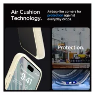 Spigen Ultra Hybrid Mute Apple iPhone 15 Pro tok, bézs