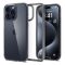 Spigen Ultra Hybrid Apple iPhone 15 Pro Max tok, Space Crystal, átlátszó-szürke, fekete-átlátszó