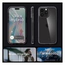 Spigen Ultra Hybrid Apple iPhone 15 Pro Max tok, Space Crystal, átlátszó-szürke, fekete-átlátszó