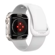   Spigen Ultra Hybrid Apple Watch 9 / 8 / 7 41mm tok, kijelzővédő felülettel, Crystal Clear, átlátszó