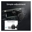 Spigen QS24 mágneses univerzális autós tartó, fekete