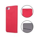 Magnet Xiaomi 14 mágneses flip tok, piros